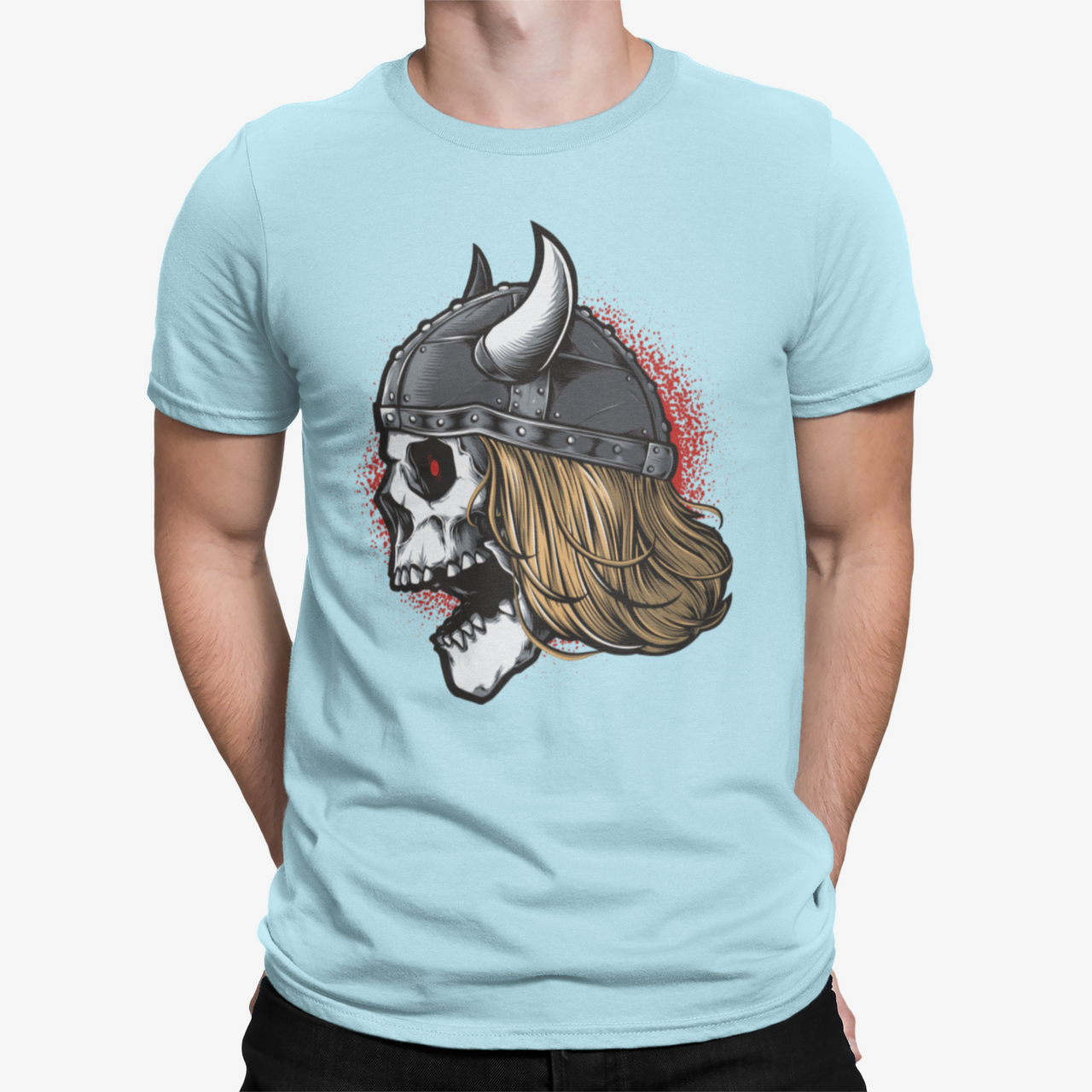 Camiseta Medieval Skull