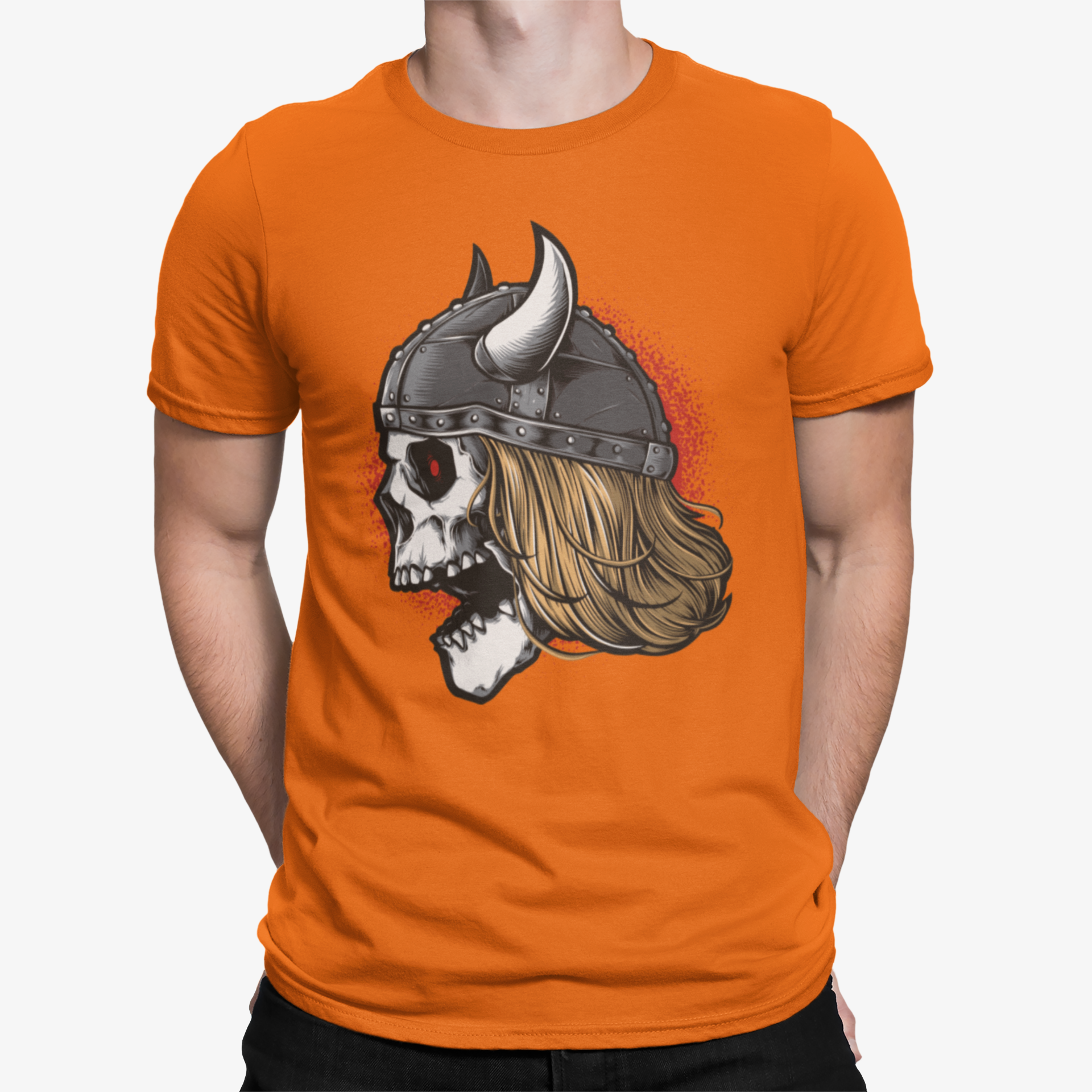 Camiseta Medieval Skull