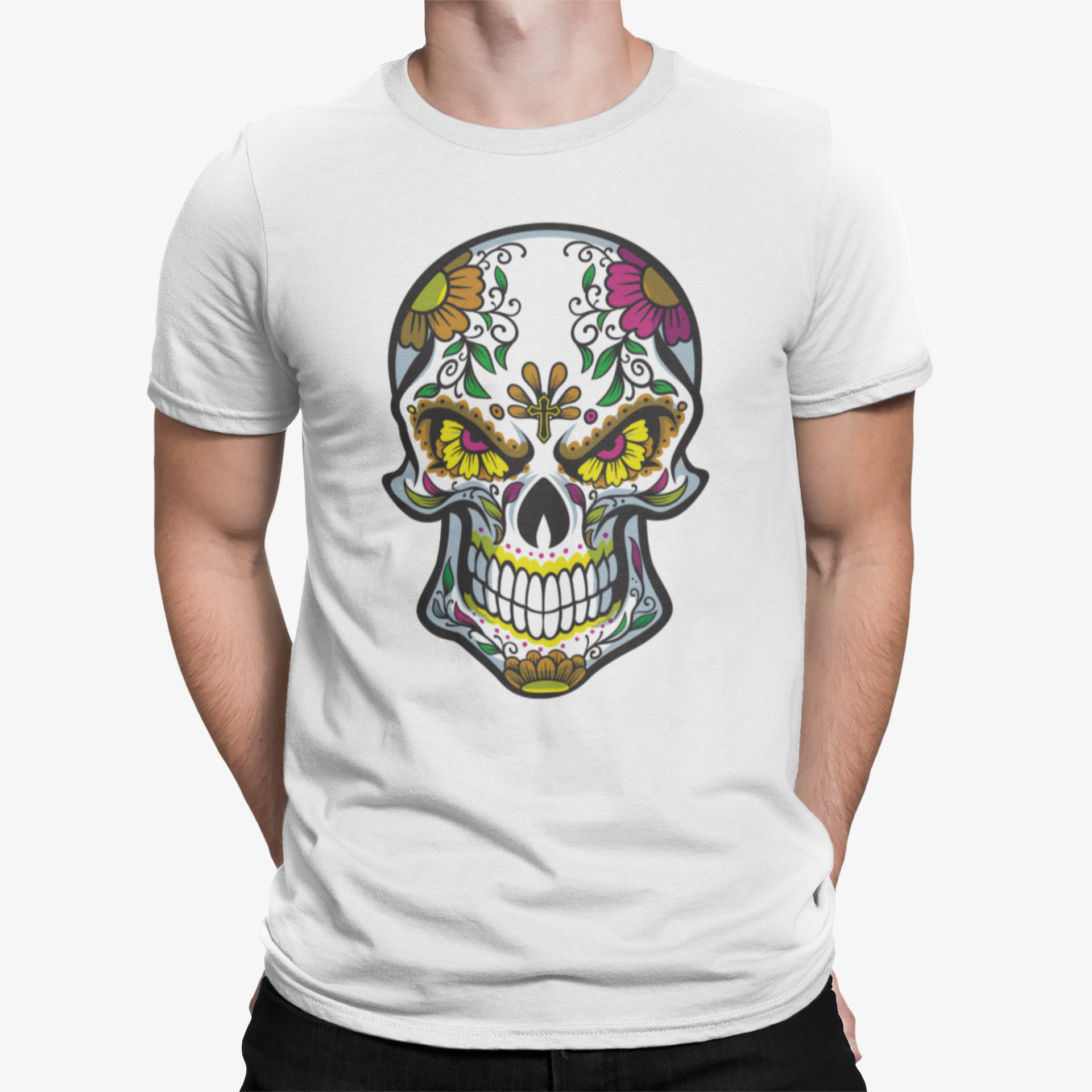 Camiseta Mexican Skull