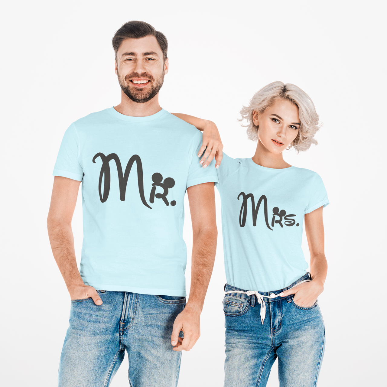 Camiseta Mr Mrs Dissny