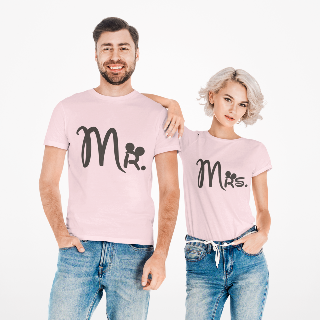 Camiseta Mr Mrs Dissny