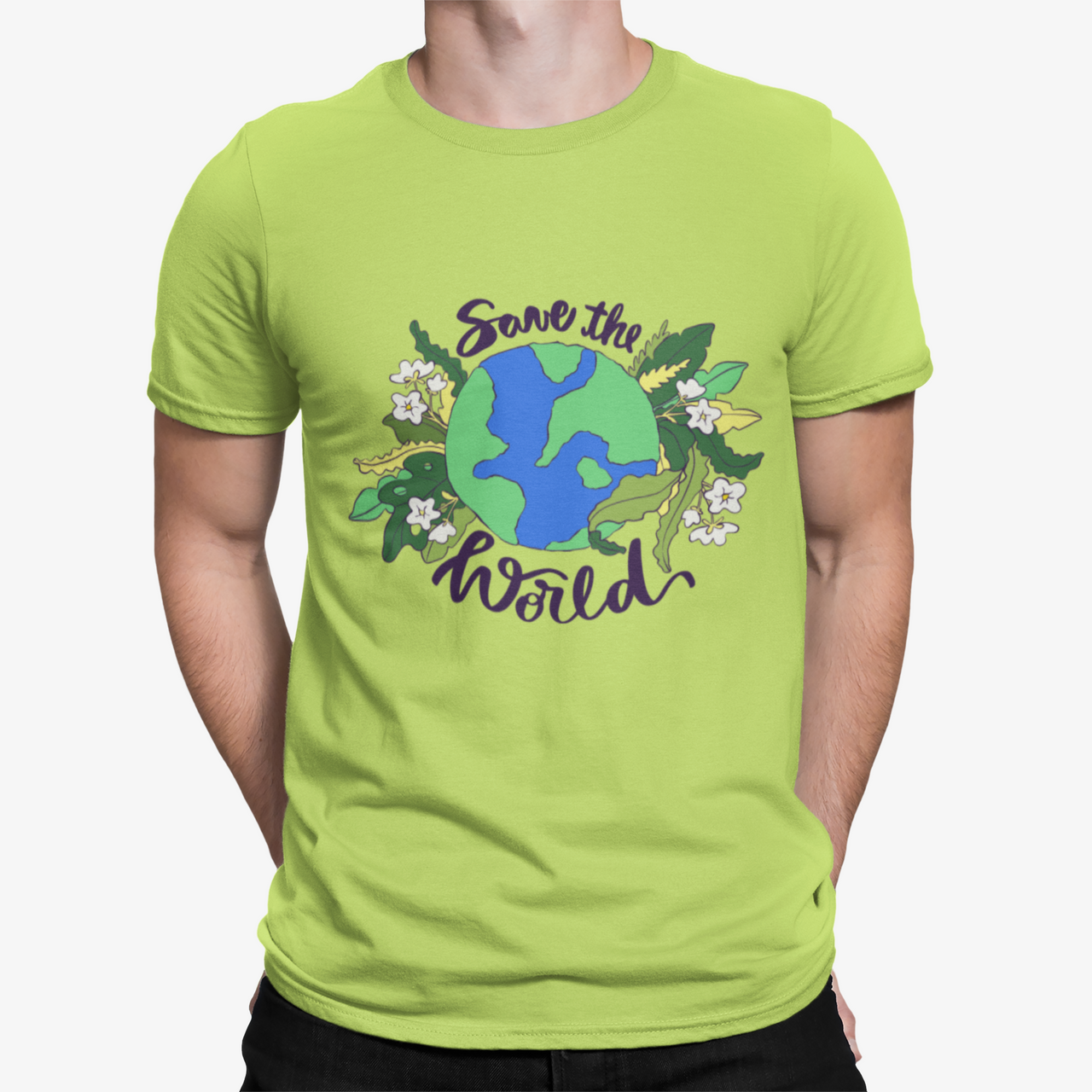 Camiseta Mundo Flores
