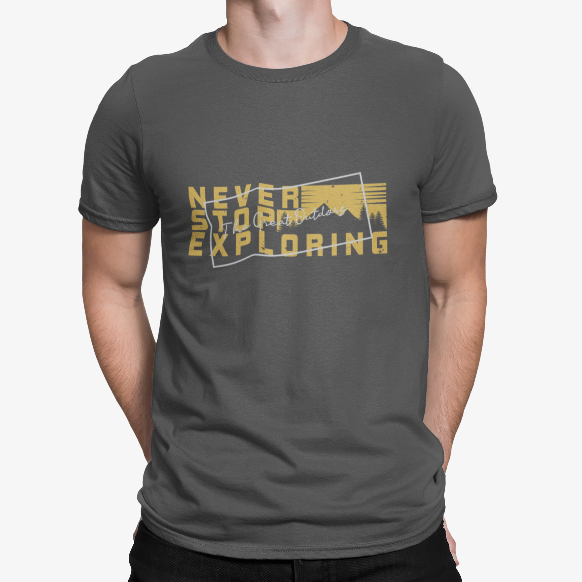 Camiseta Never Stop