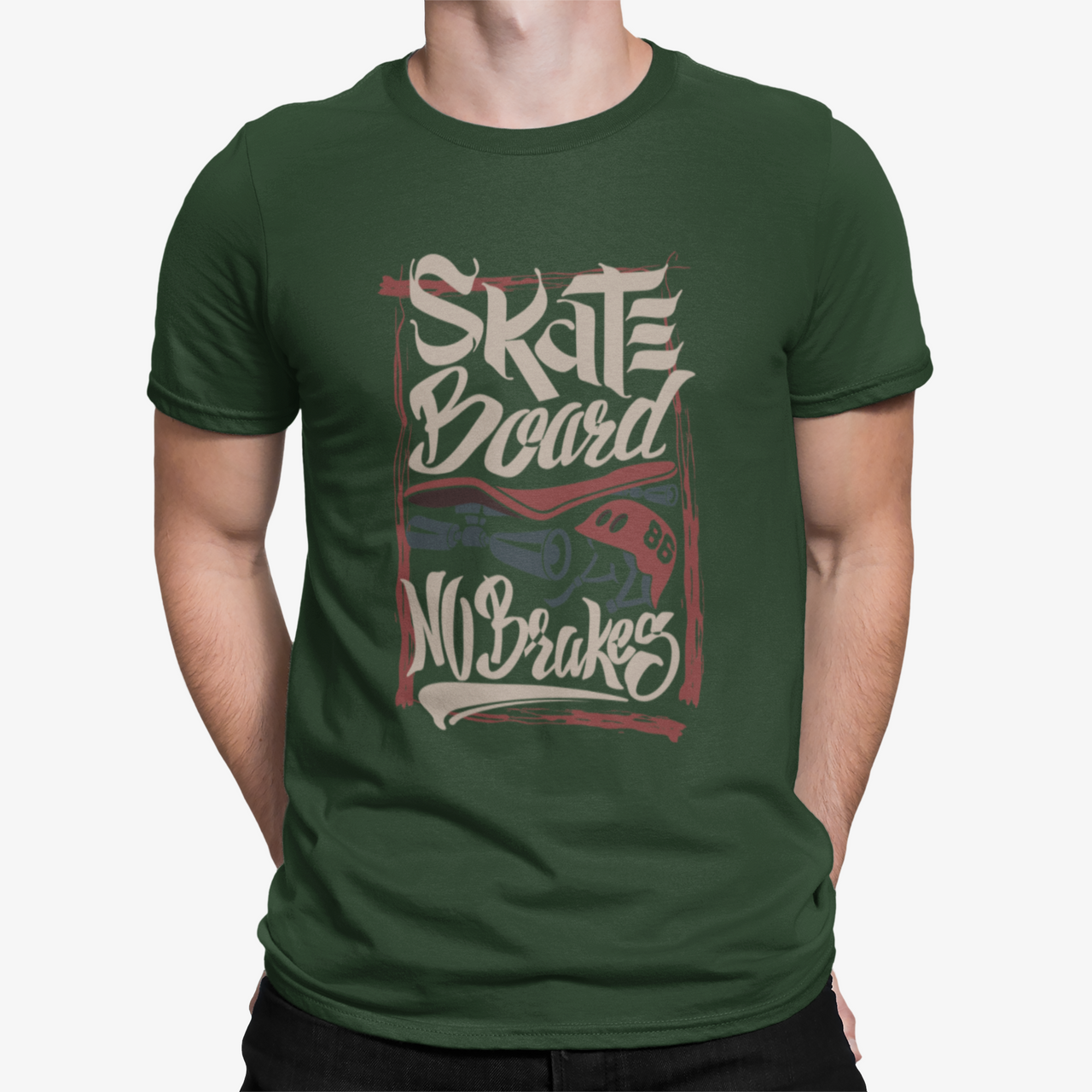 Camiseta No Brakes SK8