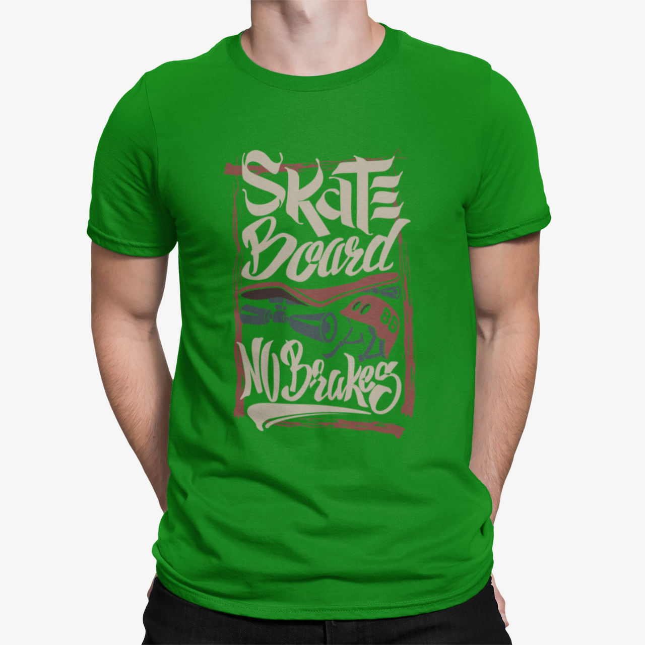 Camiseta No Brakes SK8