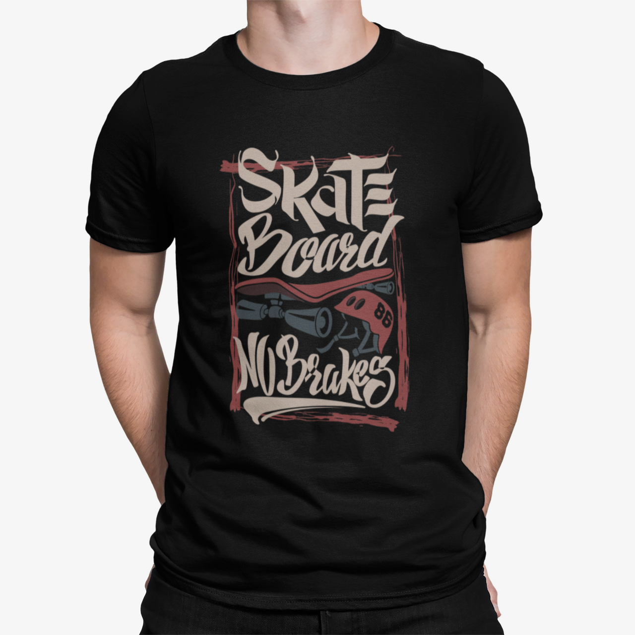 Camiseta No Brakes SK8