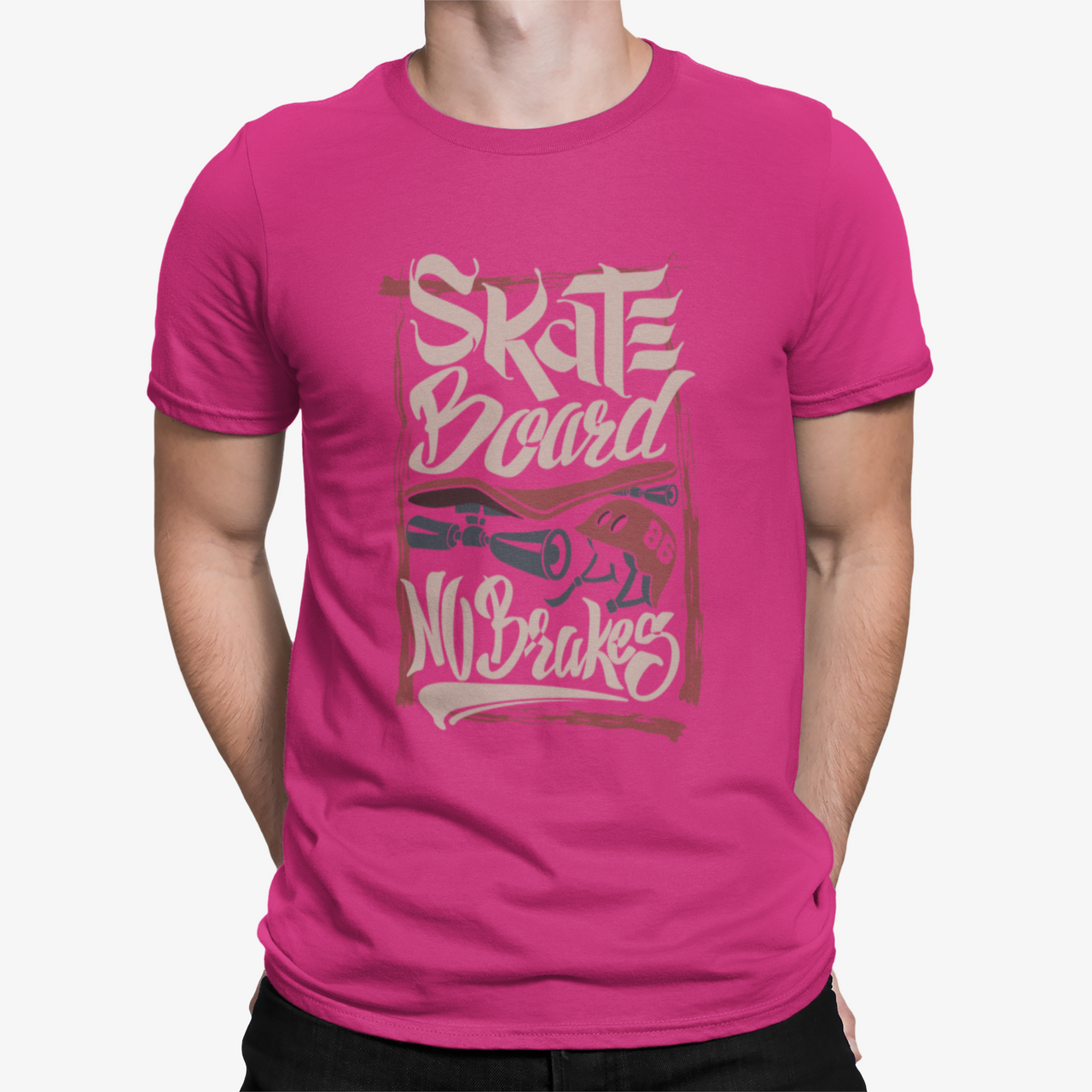 Camiseta No Brakes SK8