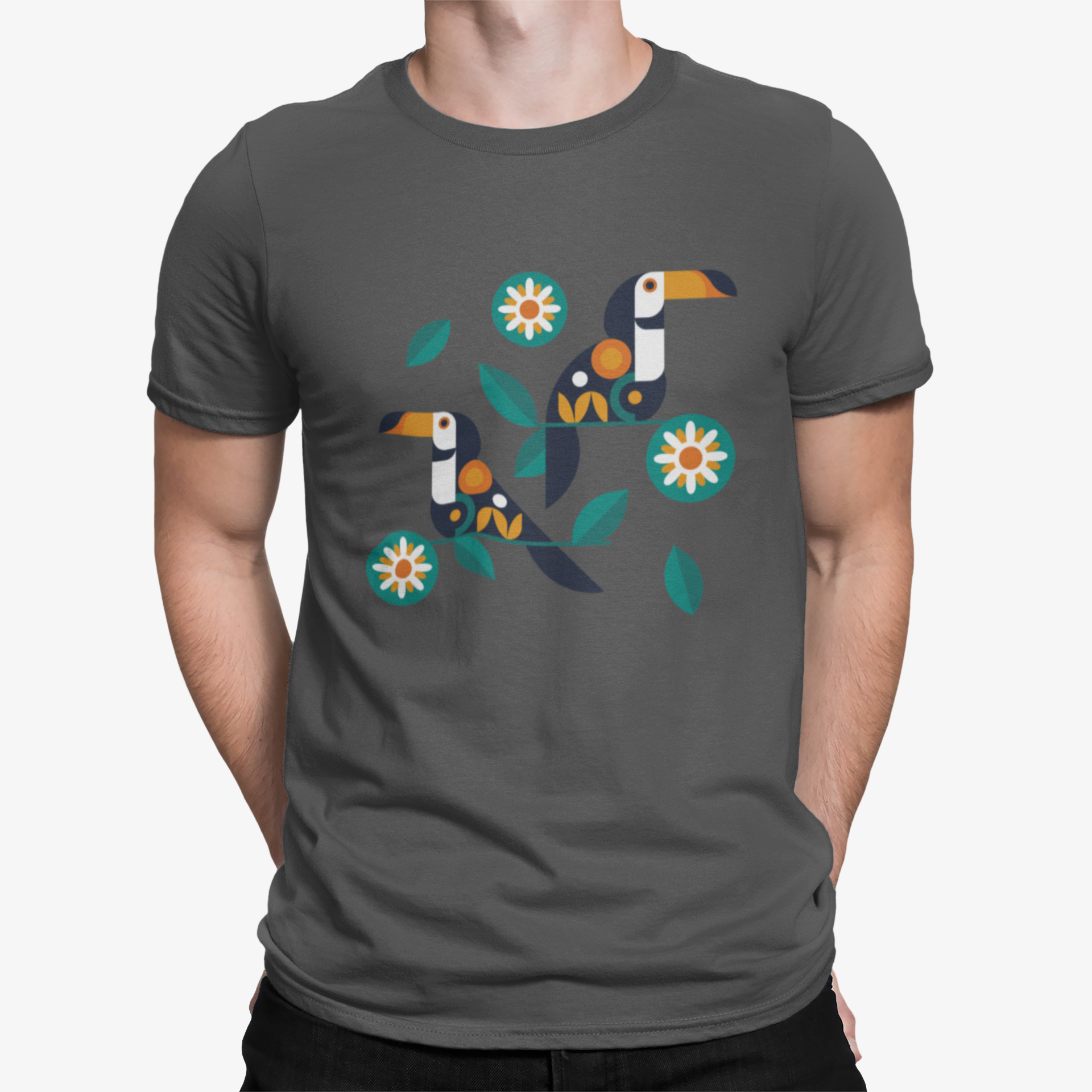 Camiseta Origami Tucan