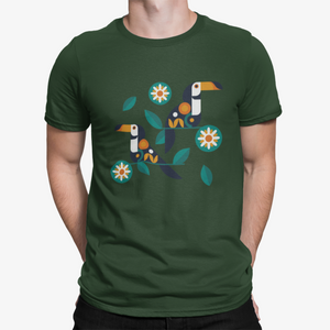 Camiseta Origami Tucan