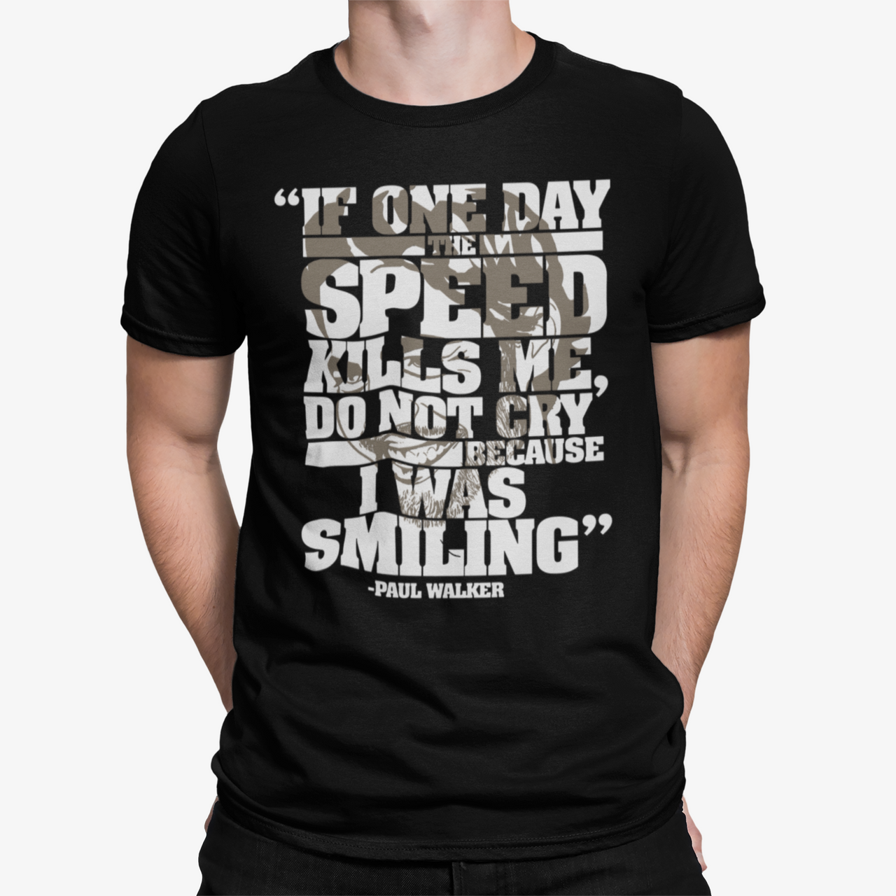 Camiseta Paul Walker If One Day