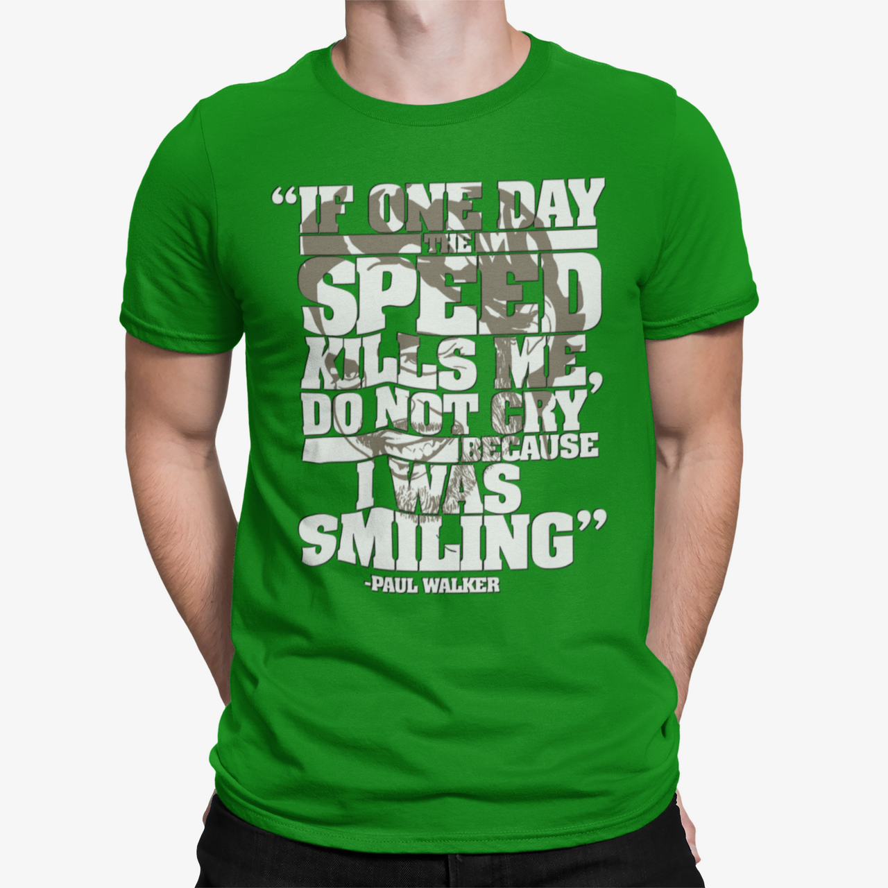 Camiseta Paul Walker If One Day