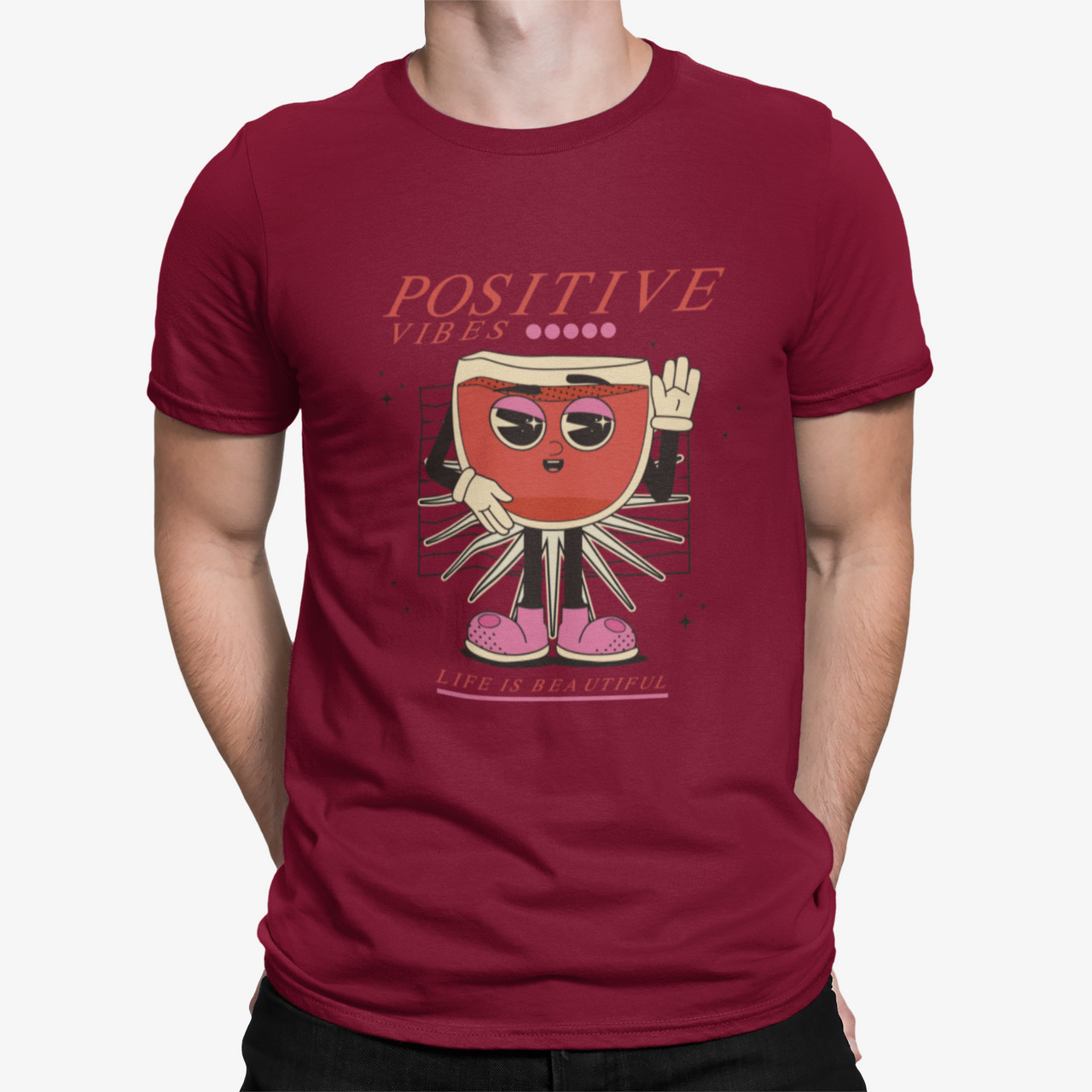 Camiseta Positive Vibes