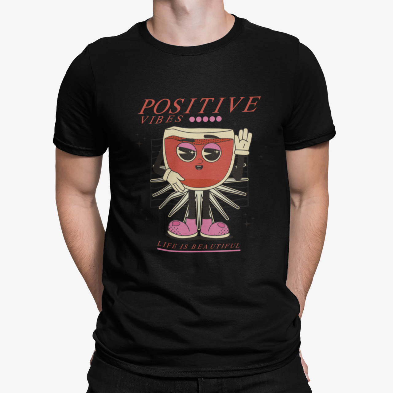 Camiseta Positive Vibes