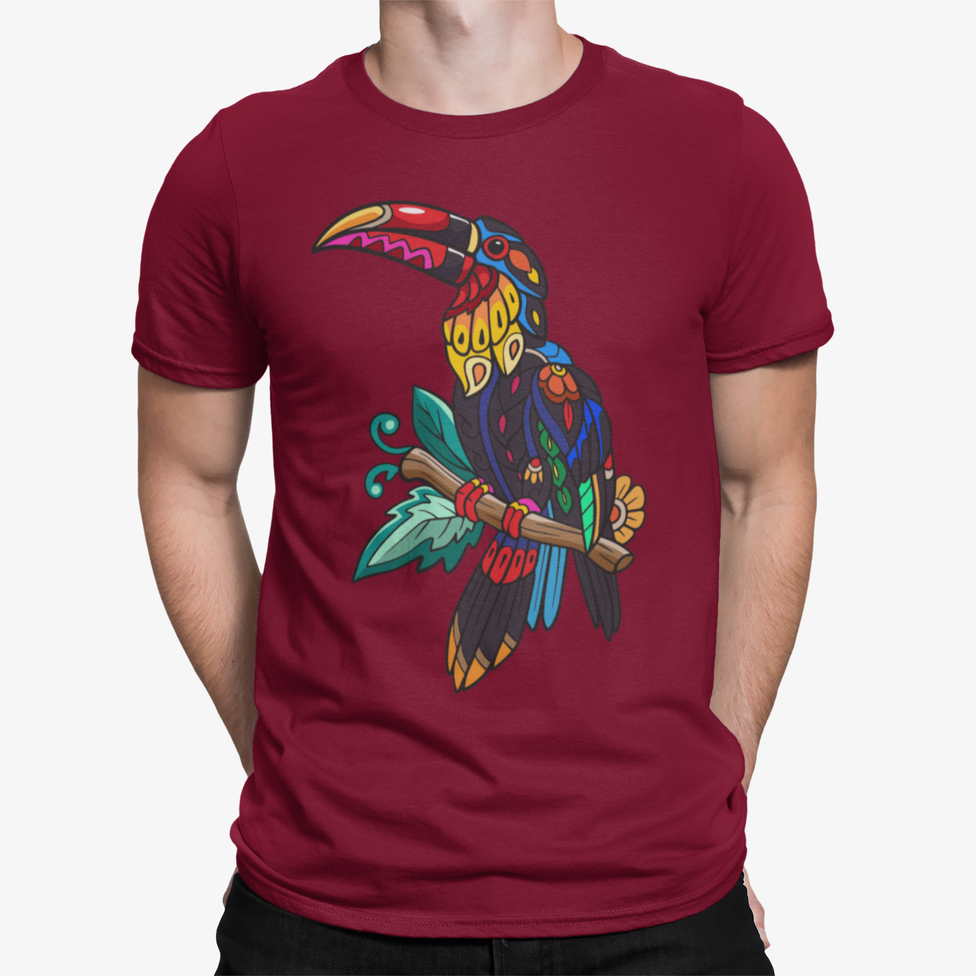 Camiseta Psicodelic Toucan