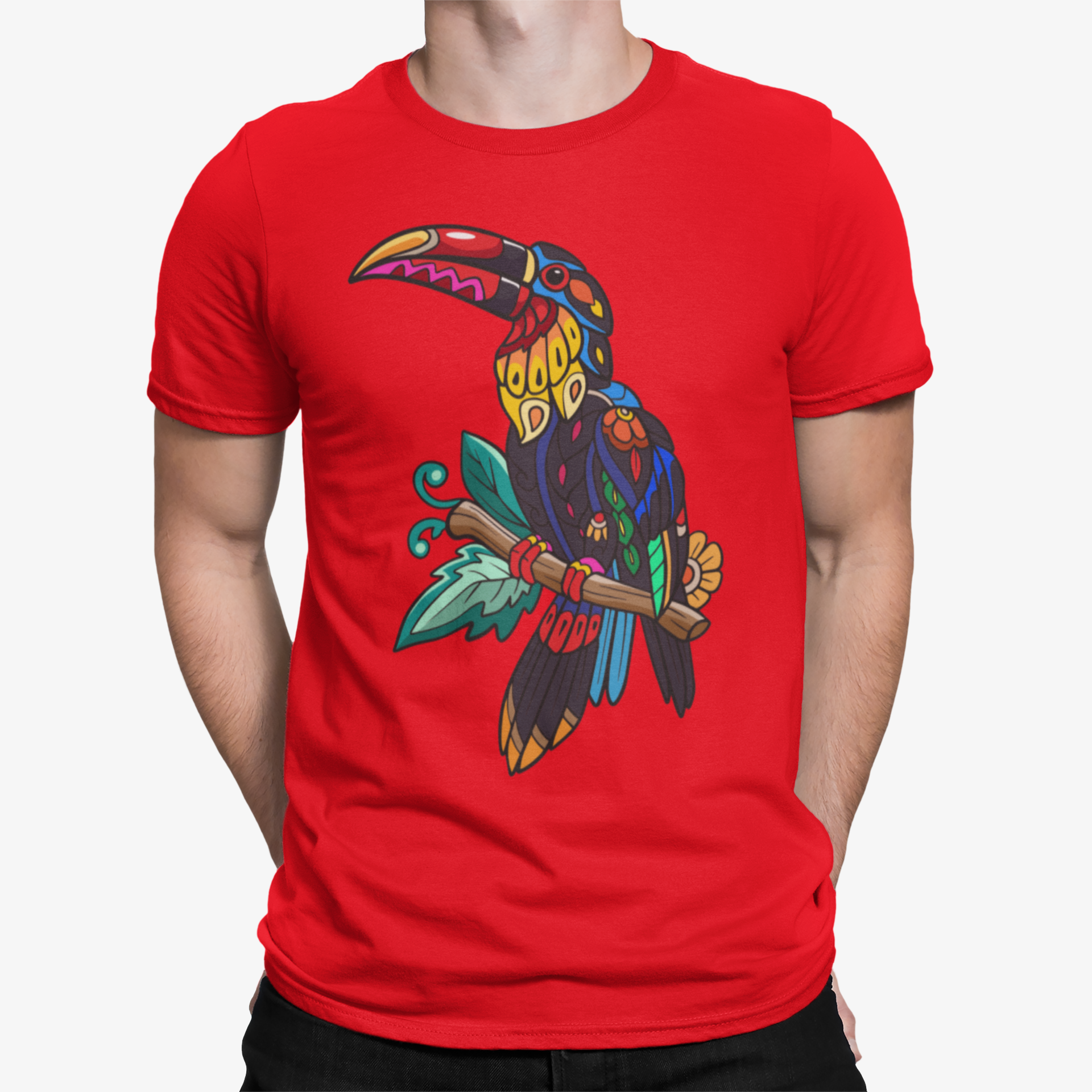 Camiseta Psicodelic Toucan