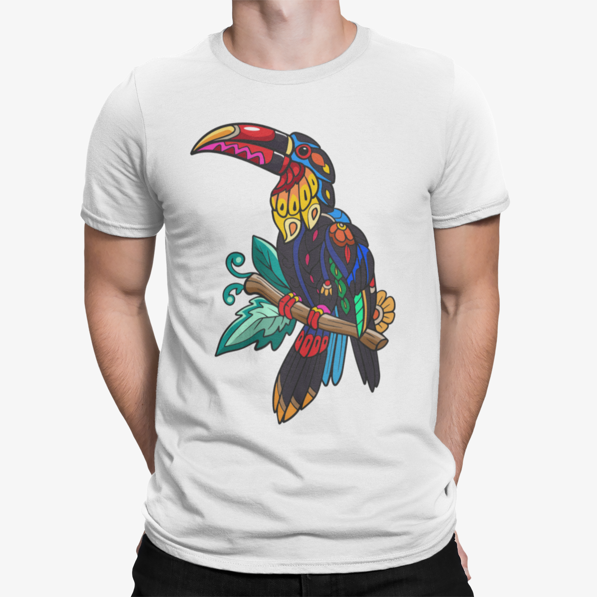 Camiseta Psicodelic Toucan