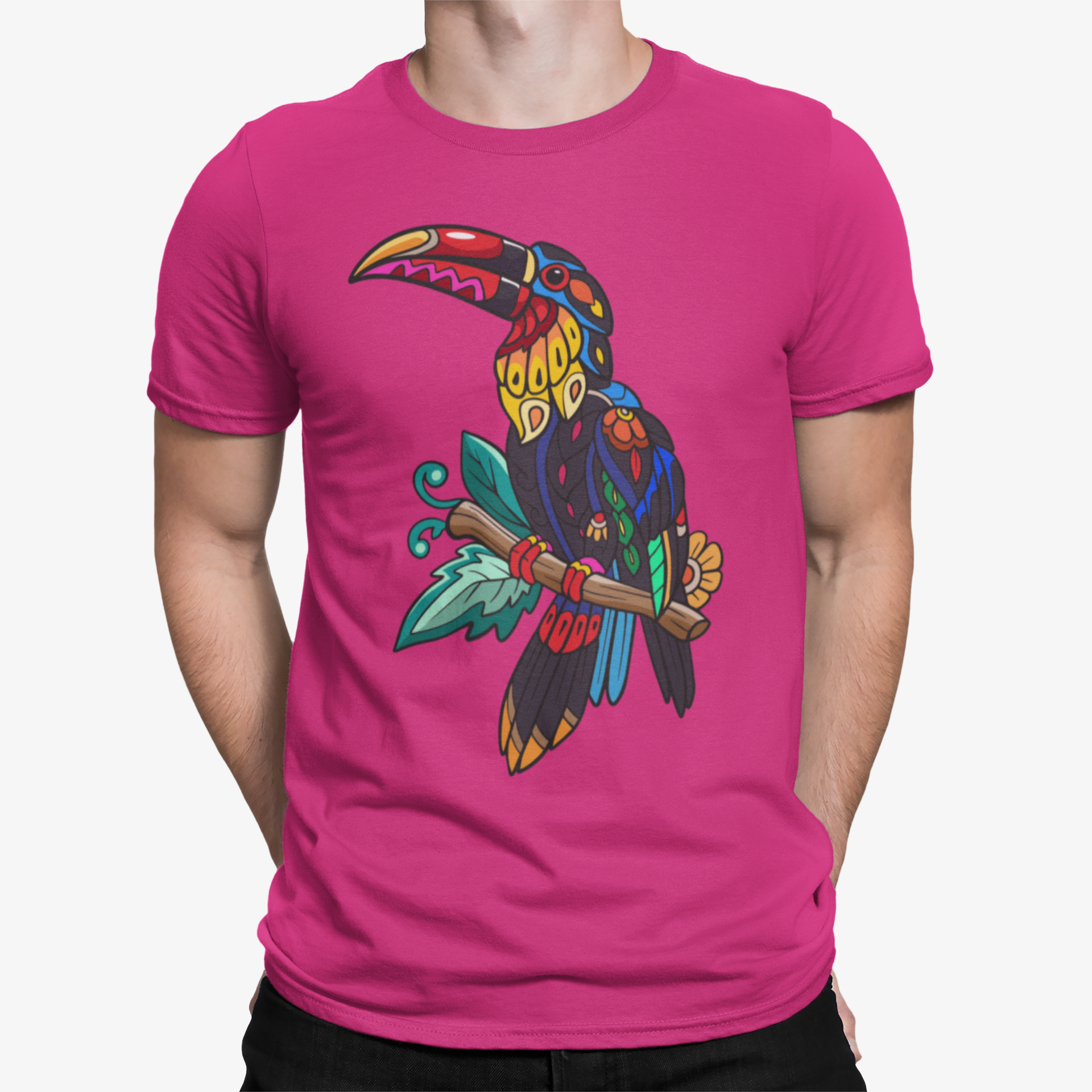 Camiseta Psicodelic Toucan