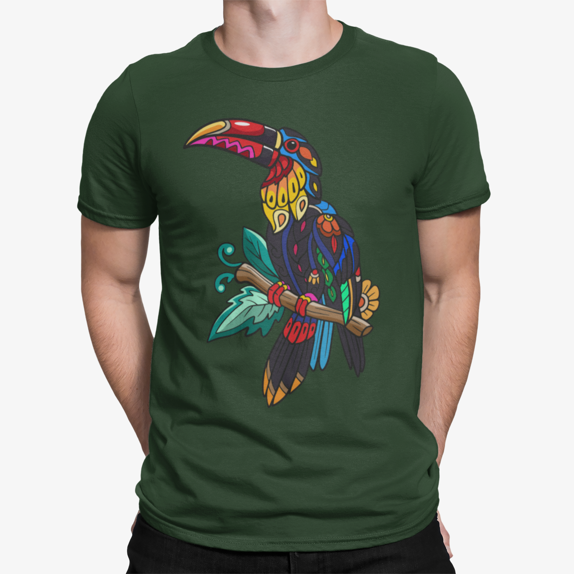 Camiseta Psicodelic Toucan