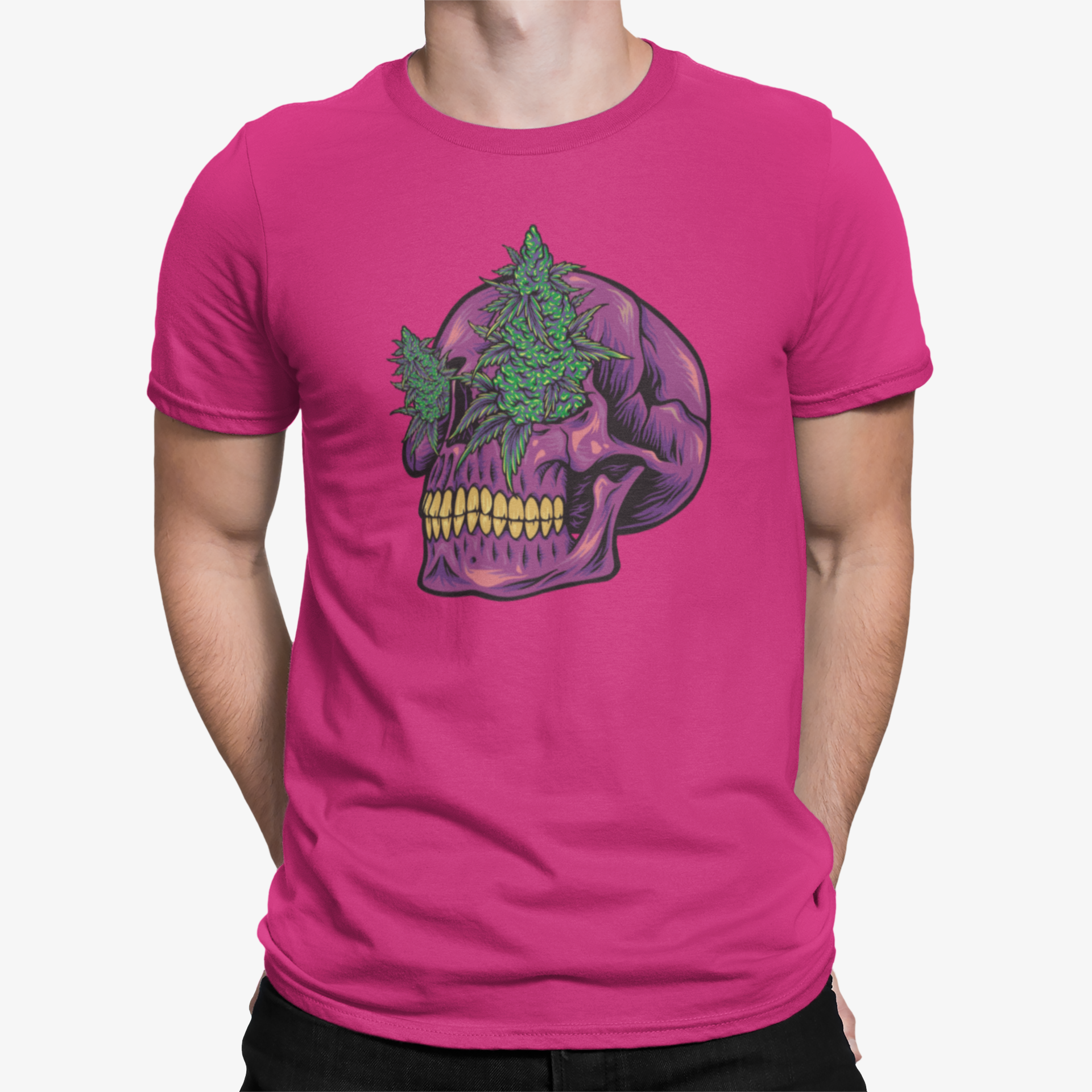 Camiseta Purple Skull