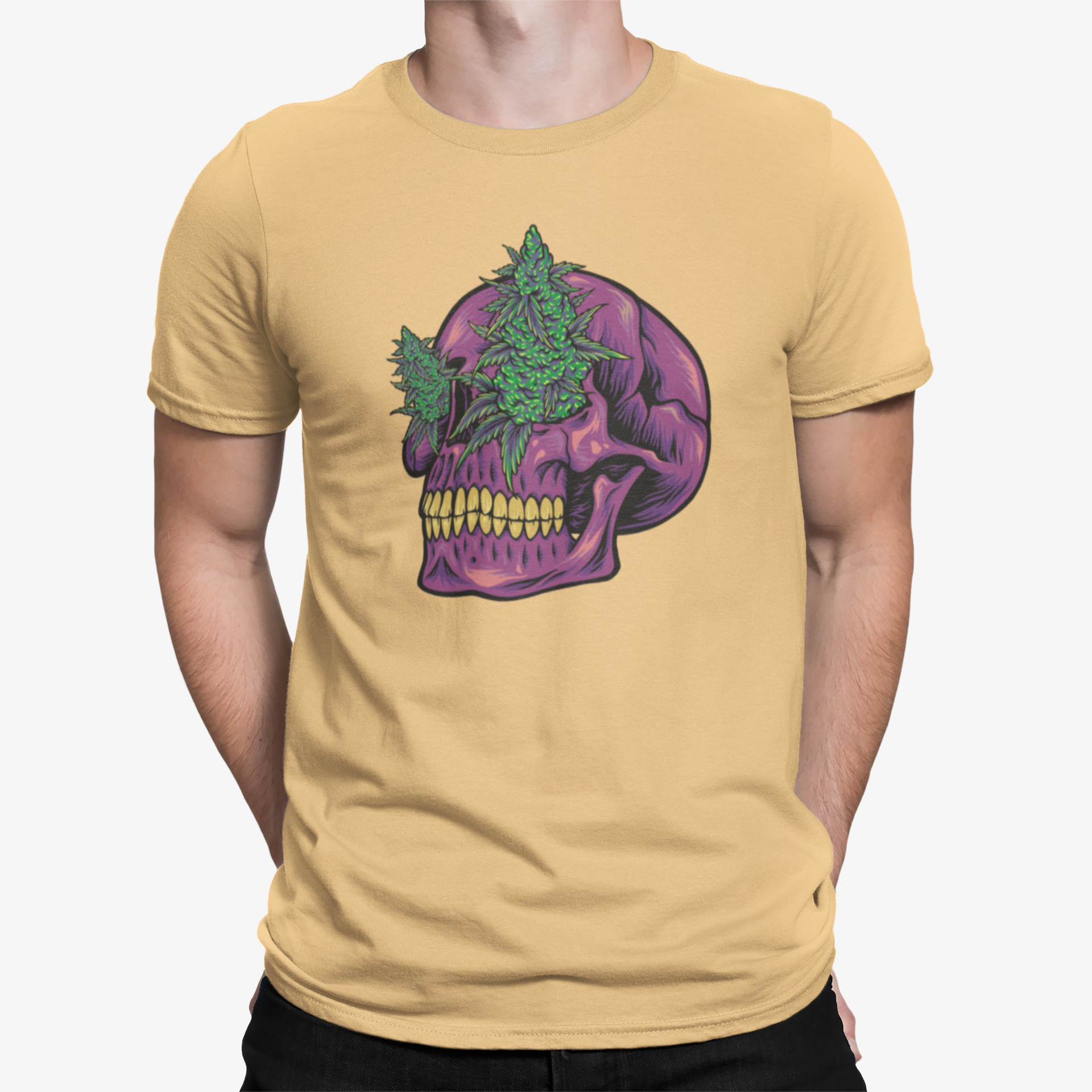 Camiseta Purple Skull