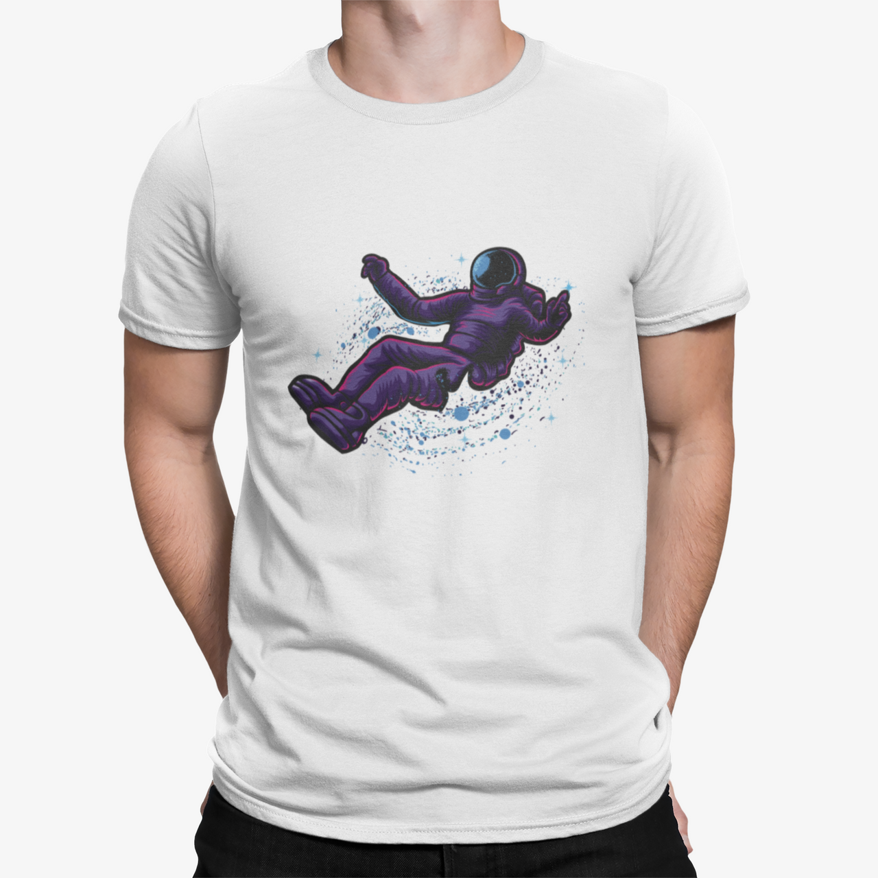 Camiseta Purple Spaceman