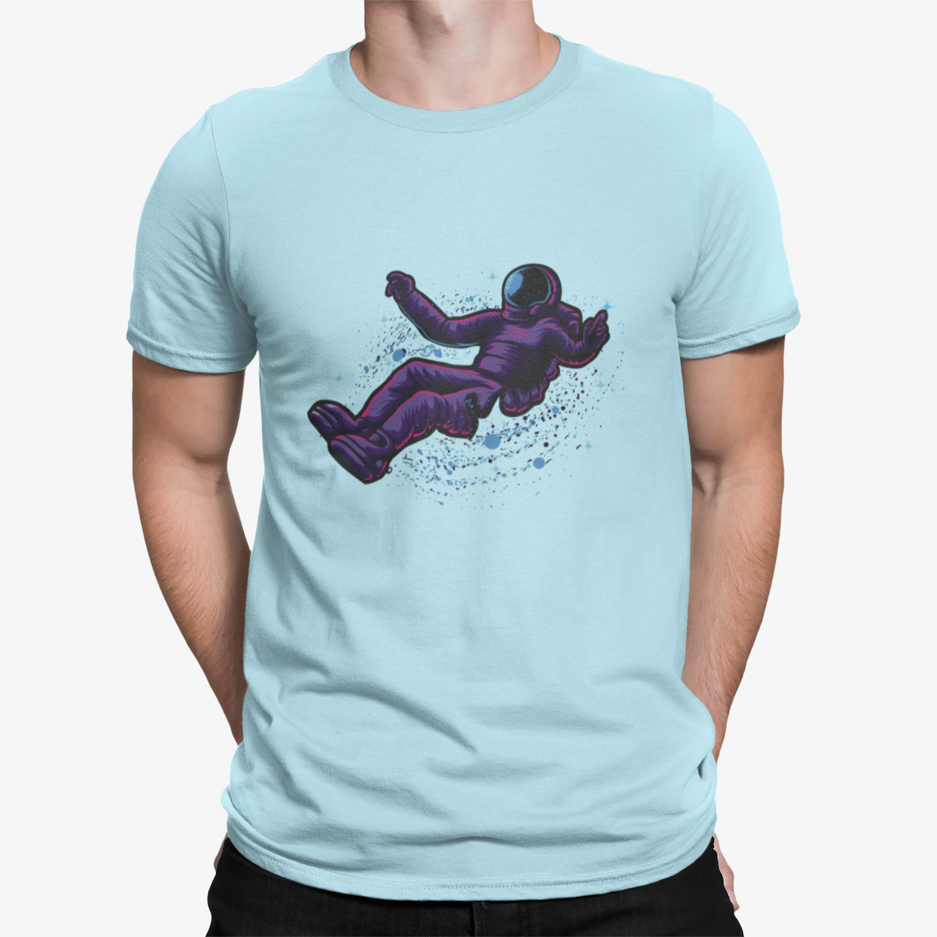 Camiseta Purple Spaceman