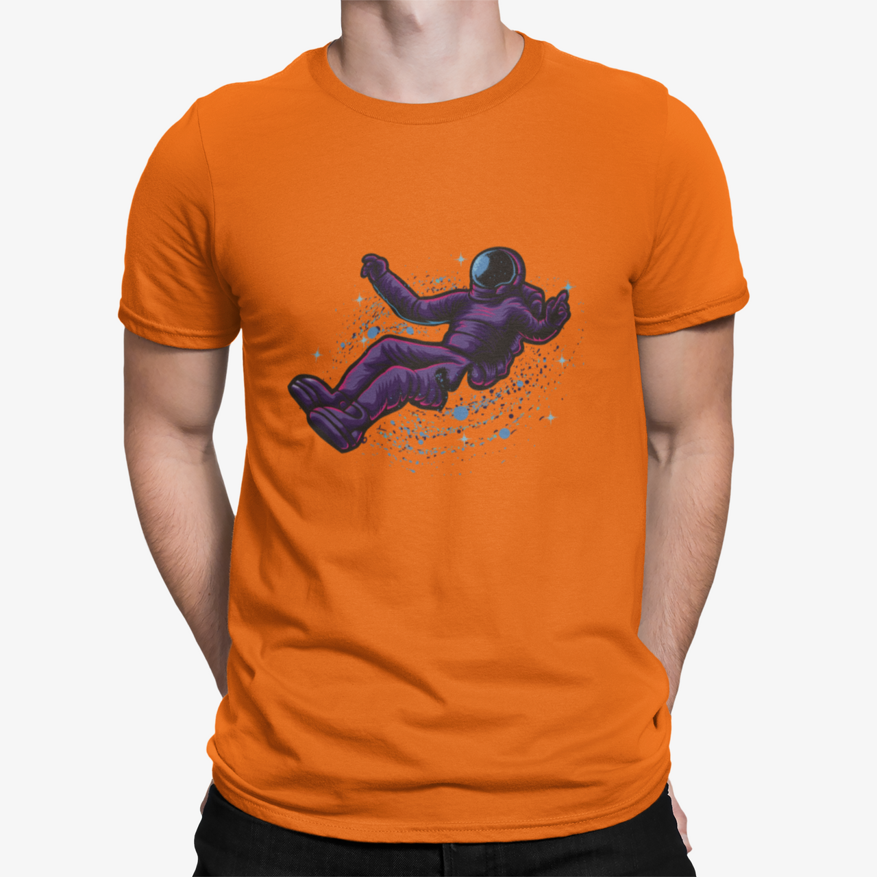 Camiseta Purple Spaceman