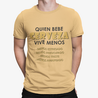 Thumbnail for Camiseta Quien bebe cerbeza