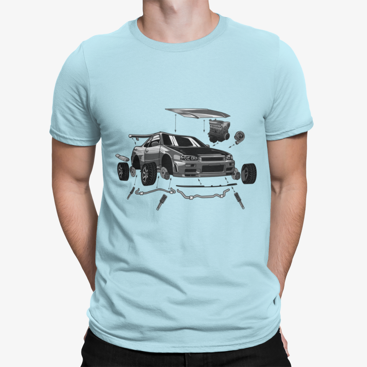 Camiseta R34 Parts