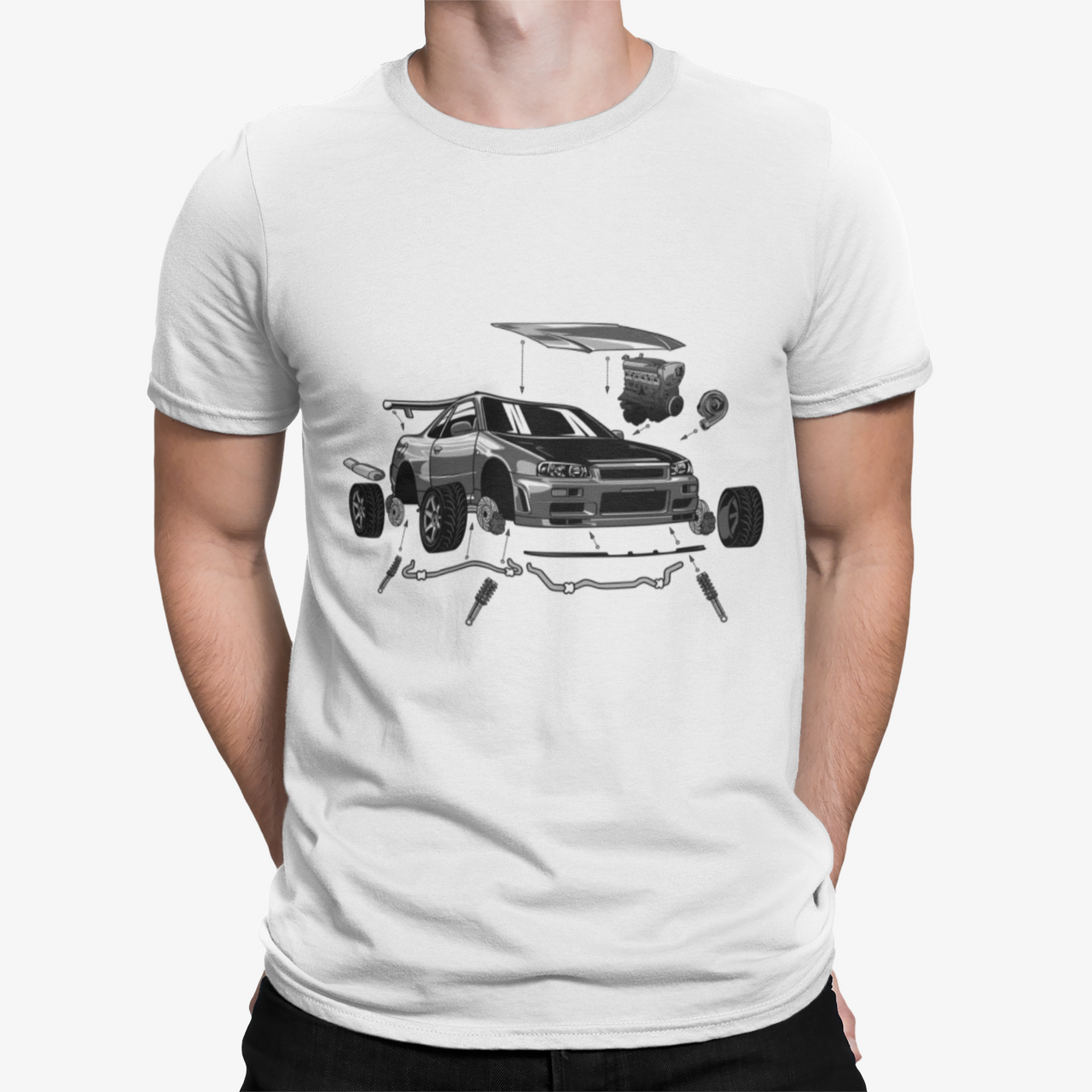 Camiseta R34 Parts