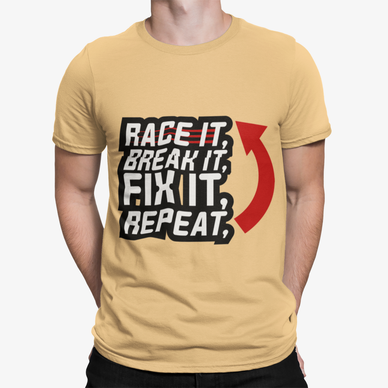 Camiseta Race It Breack It Fix It