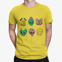 Thumbnail for Camiseta Rebel Emojis