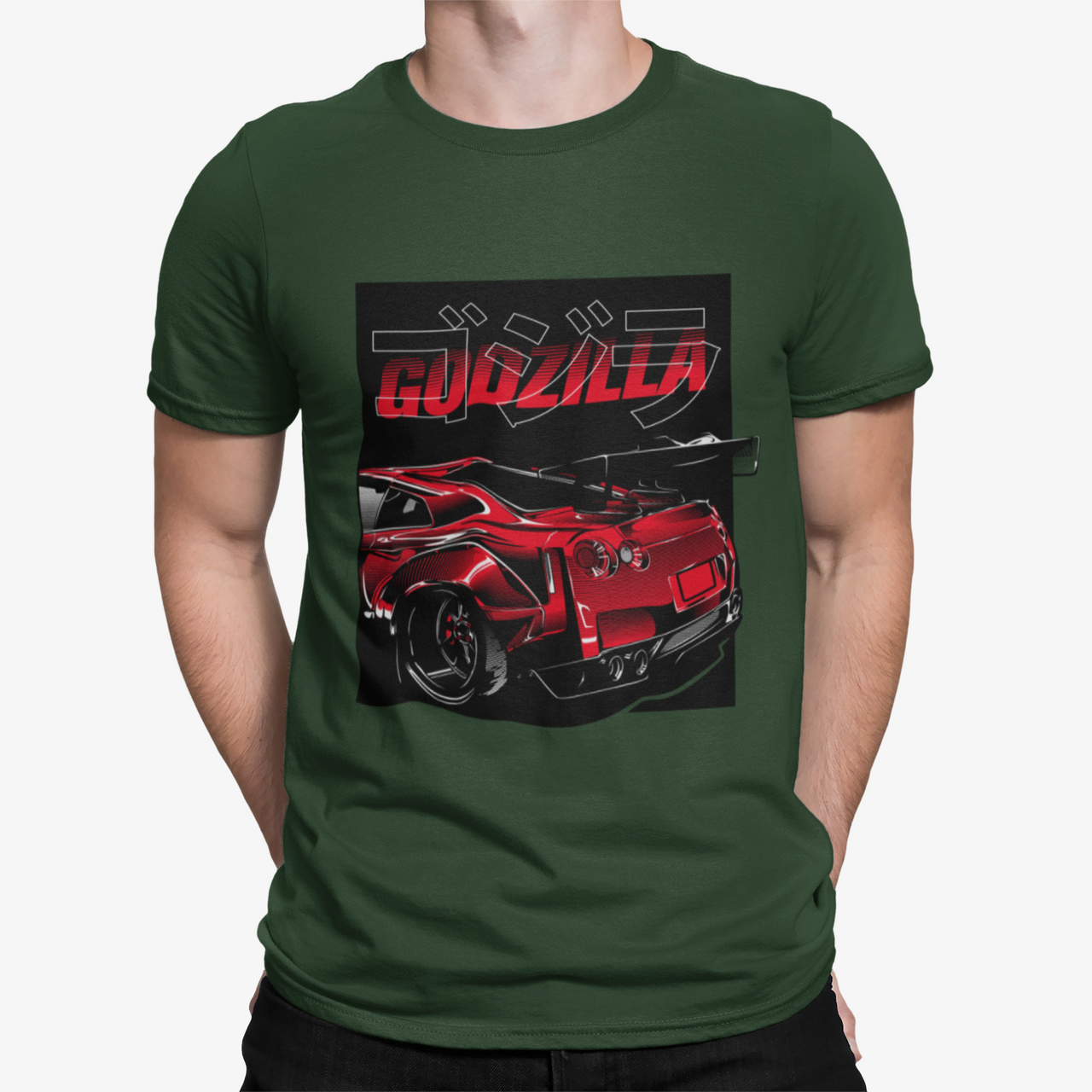 Camiseta Red Gozilla