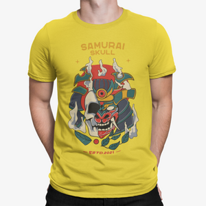 Camiseta Samurai Skull