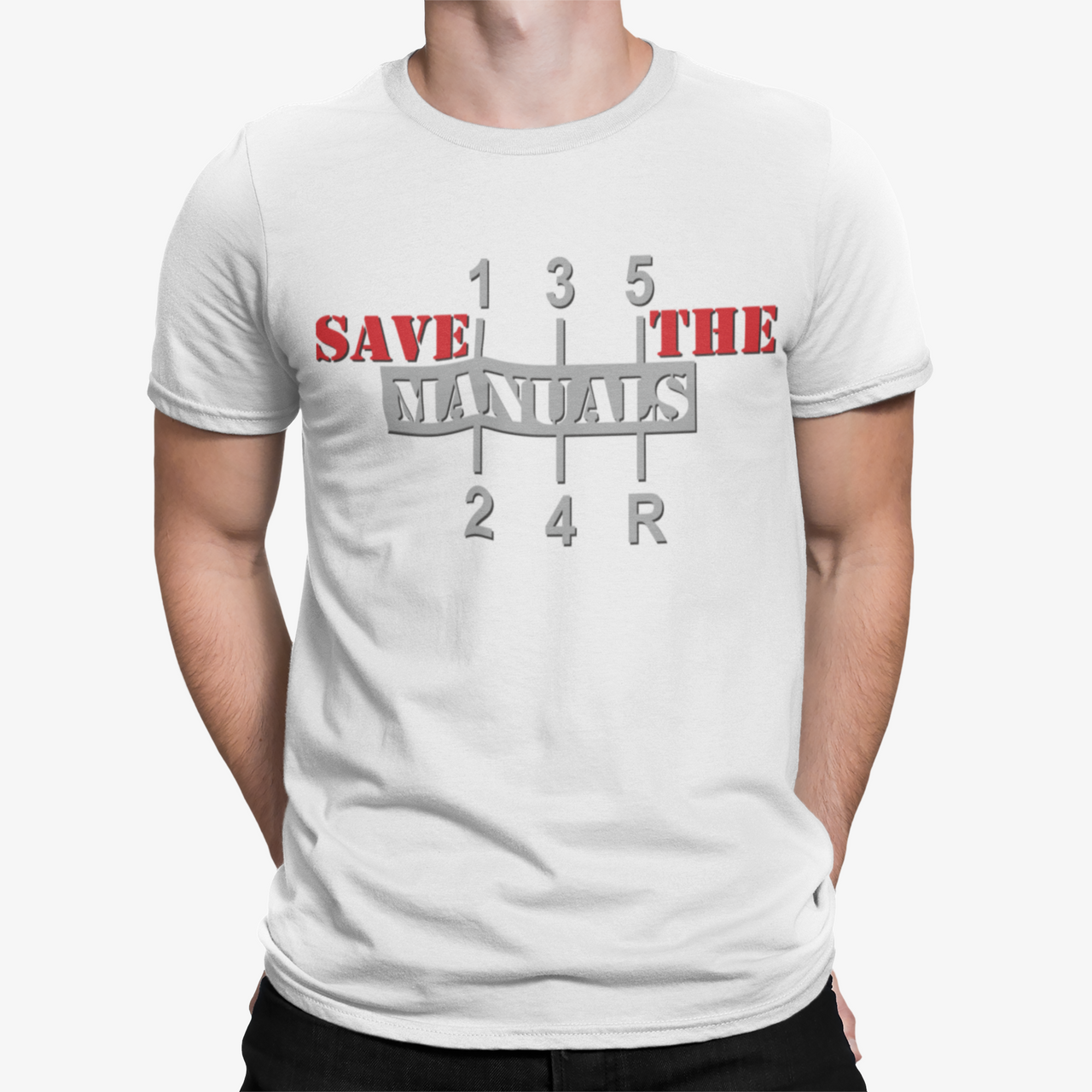 Camiseta Save The Manuals