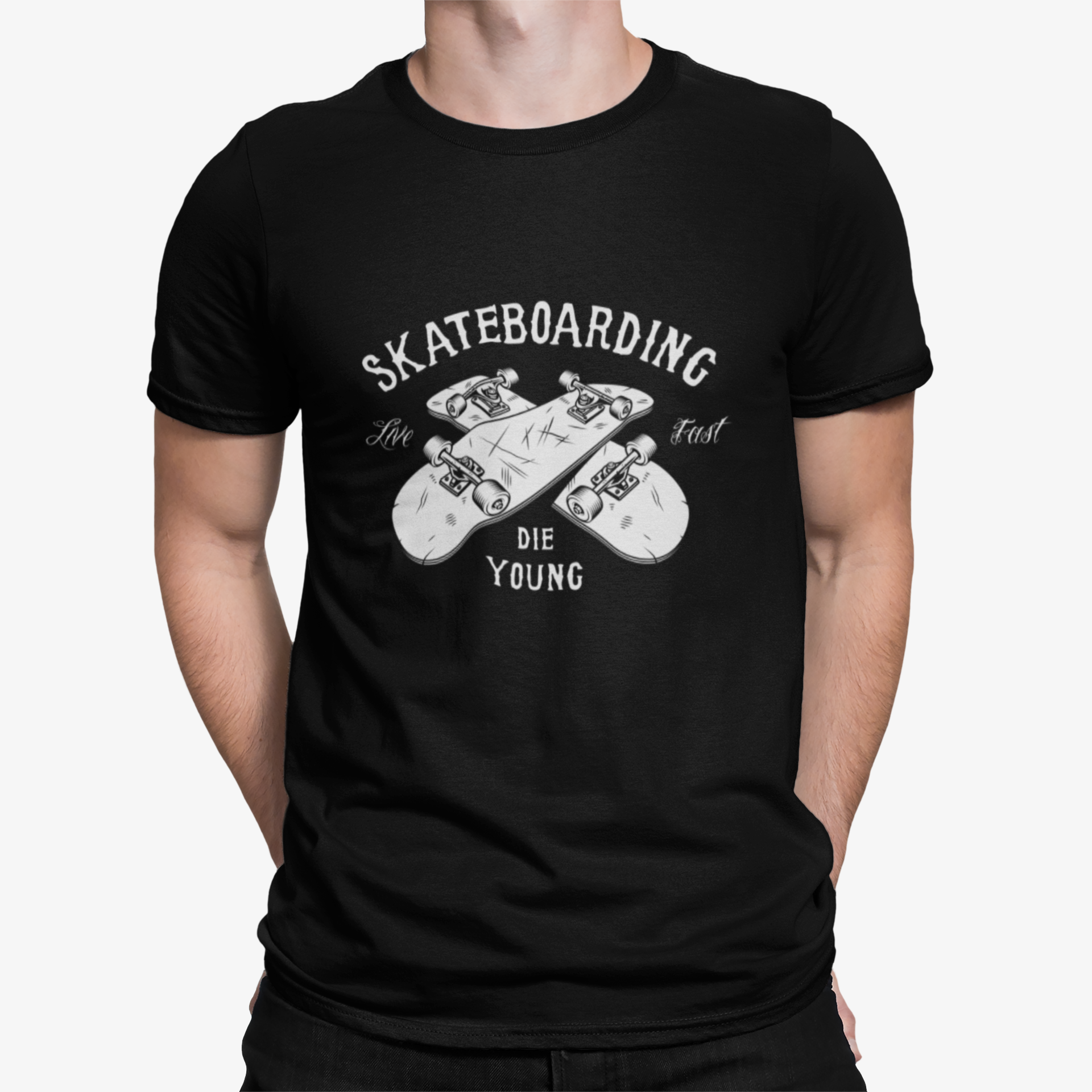 Camiseta Skateboarding young