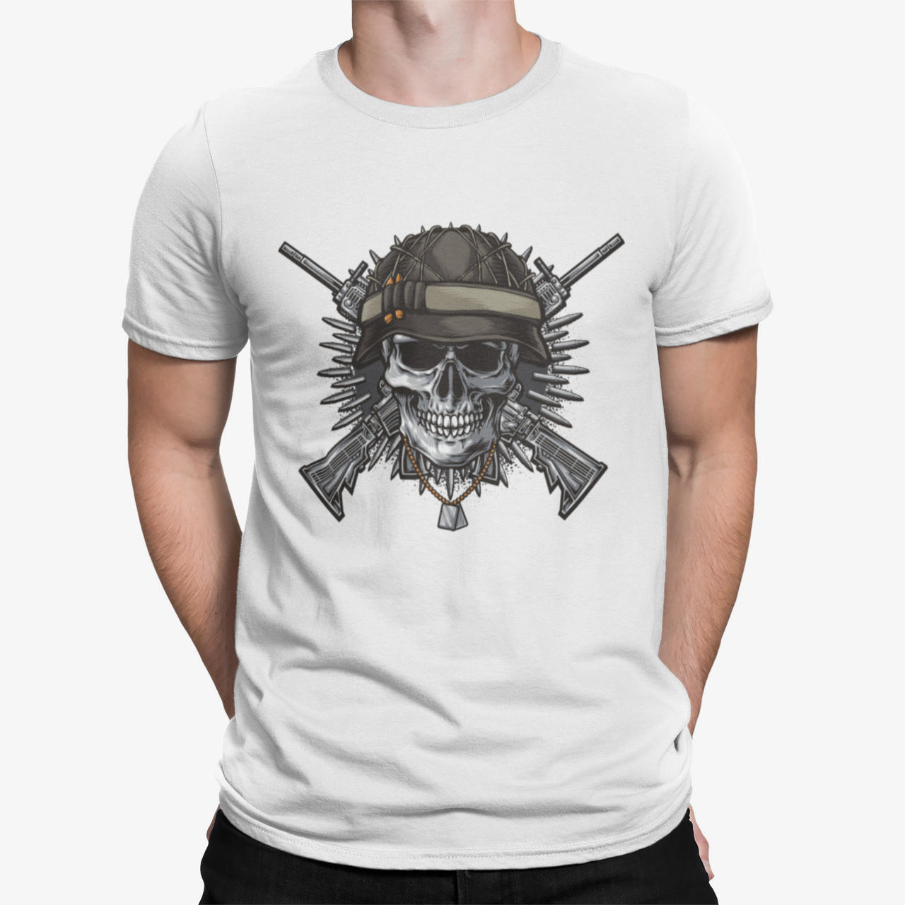 Camiseta Skull Fighter