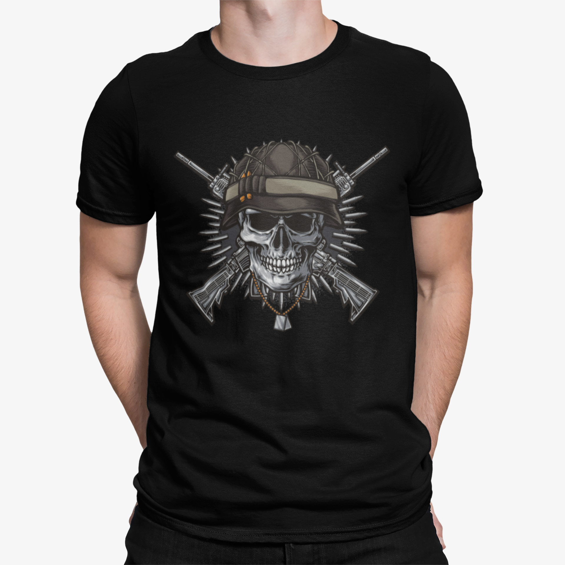Camiseta Skull Fighter