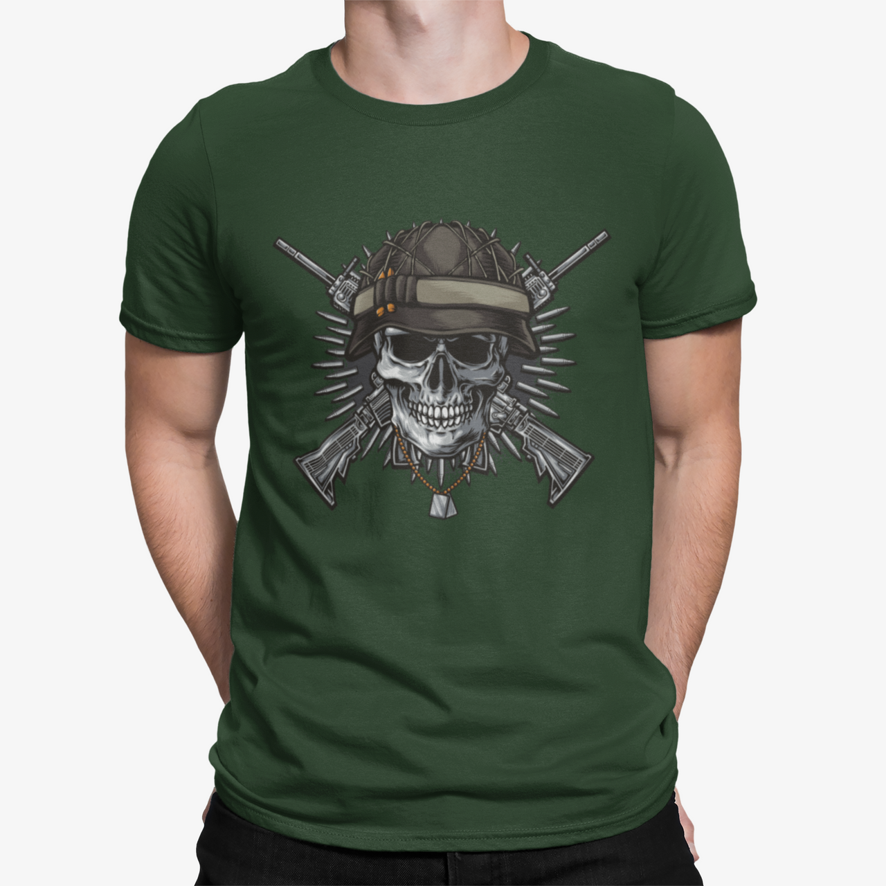 Camiseta Skull Fighter