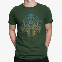 Thumbnail for Camiseta Skull Mandala