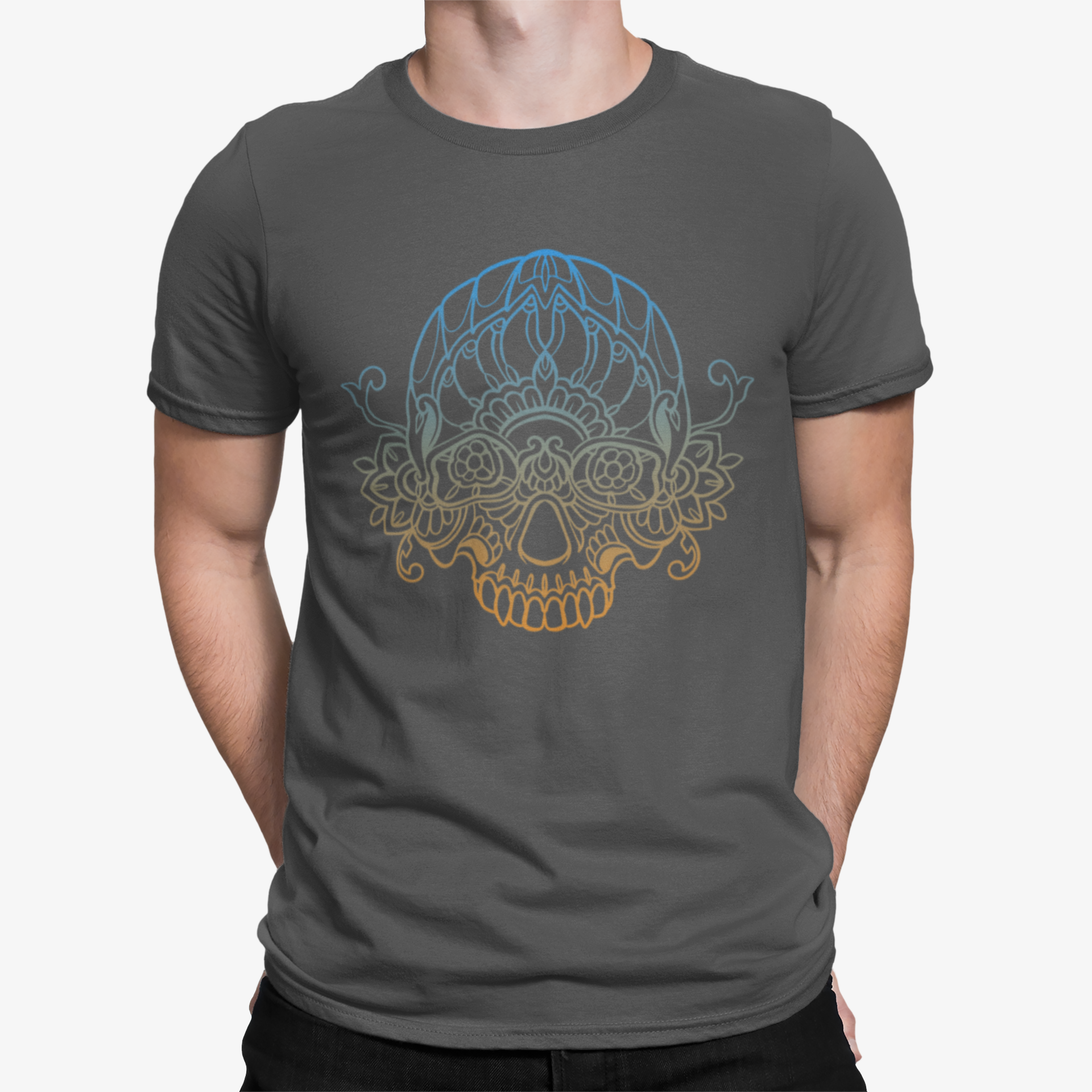Camiseta Skull Mandala