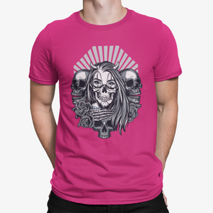 Camiseta Skull Roses