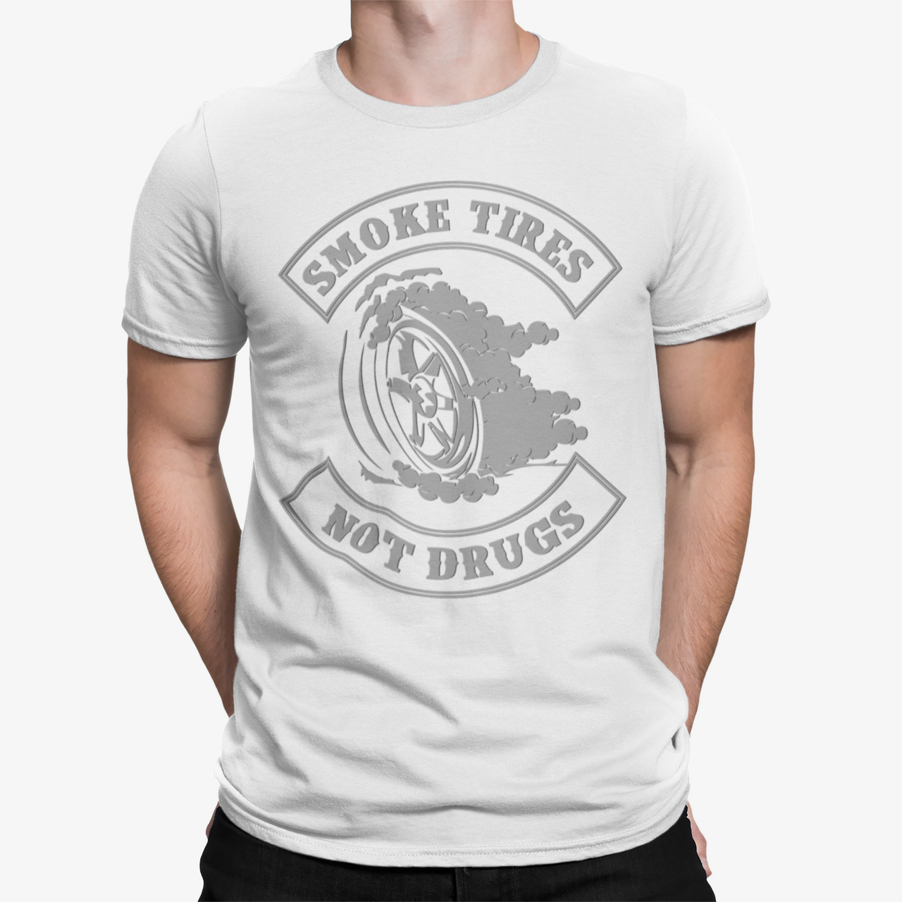 Camiseta Smoke Tyres Not Drugs