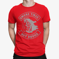 Thumbnail for Camiseta Smoke Tyres Not Drugs