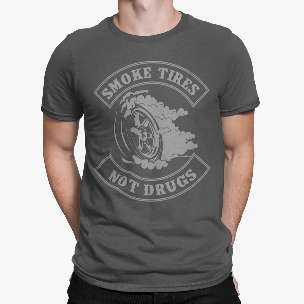 Camiseta Smoke Tyres Not Drugs