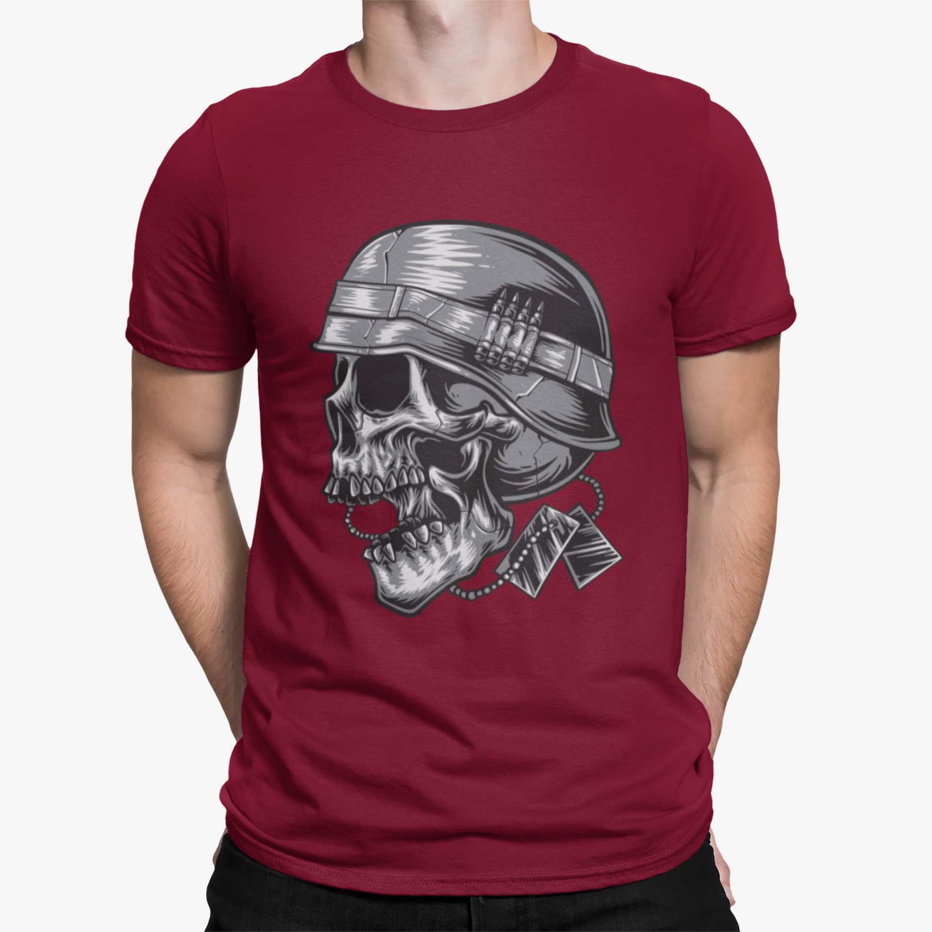 Camiseta Soldier Skull