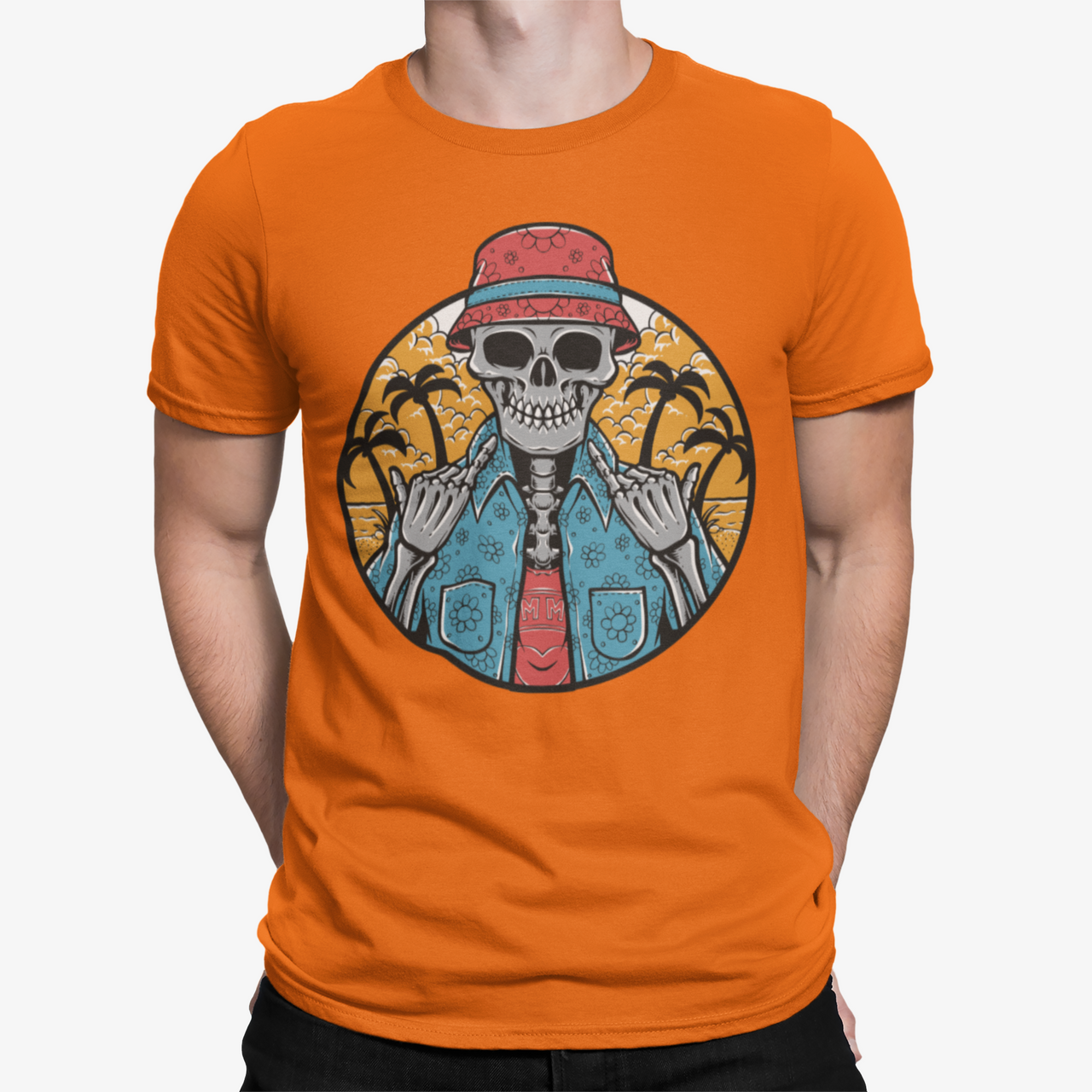 Camiseta Surf Skull