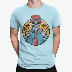 Camiseta Surf Skull