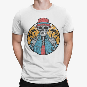 Camiseta Surf Skull