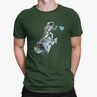 Thumbnail for Camiseta Surfer Astronauta